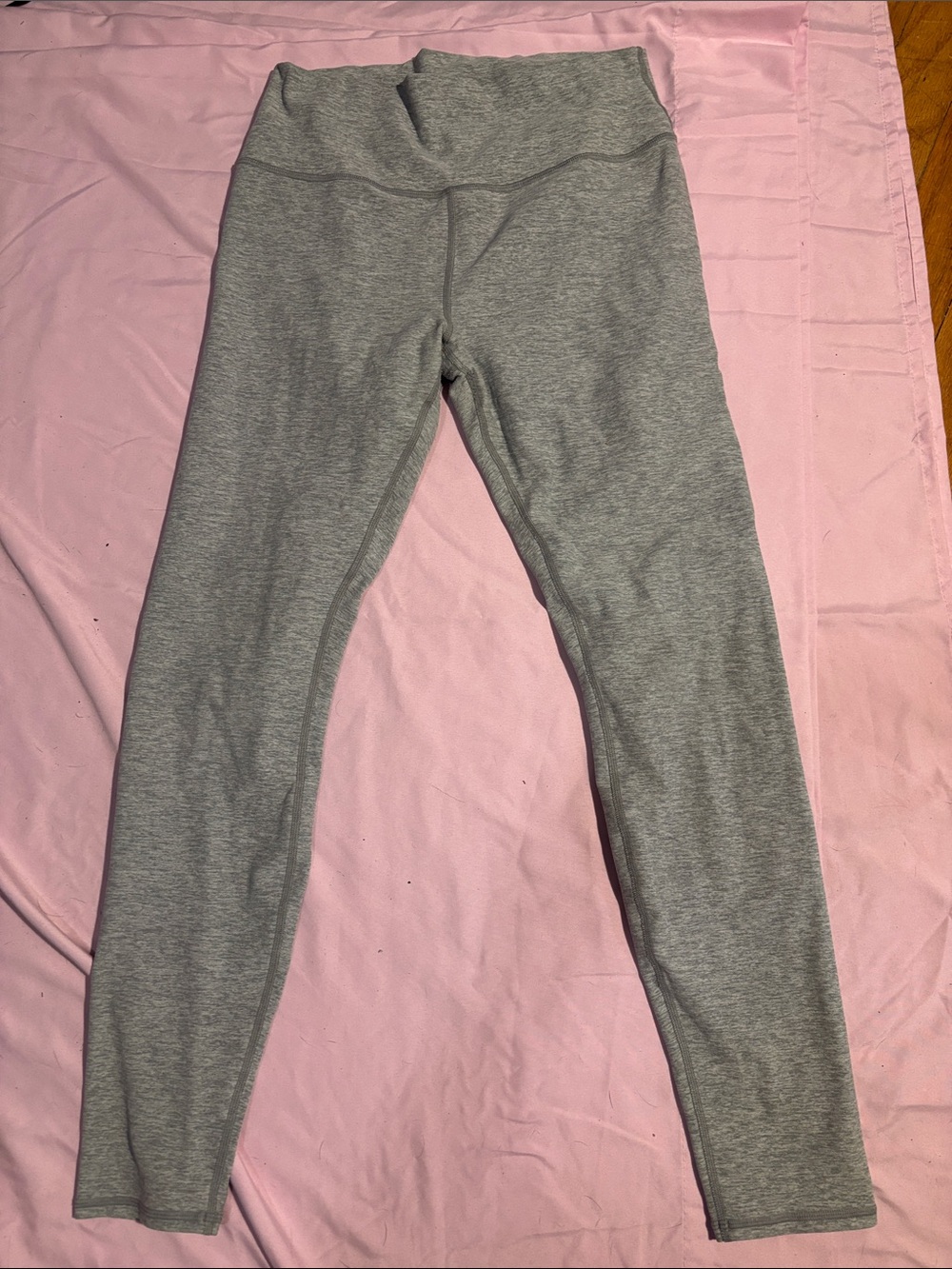 ALO Yoga Heather Gray High-Waist Leggings